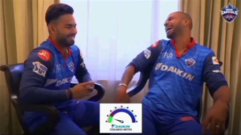 Shikhar Dhawan Advice To Rishabh Pant On Car Driving Rishabhpant Youtube