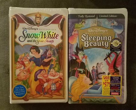 Snow White And The Seven Dwarfs (VHS, 1994) Clamshell Walt, 47% OFF