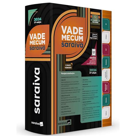 Vade Mecum Saraiva Tradicional 2024 Capa Dura Shopee Brasil