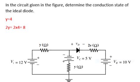 Solved In The Circuit Given In The Figure Determine The Chegg