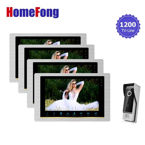 Aliexpress.com : Buy Homefong Video Door Phone Intercom Doorbell Camera ...