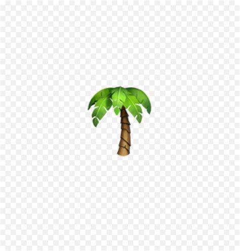 Palm Tree Clipart Emoji Iphone Palm Tree Emoji Png Iphone Palm Tree