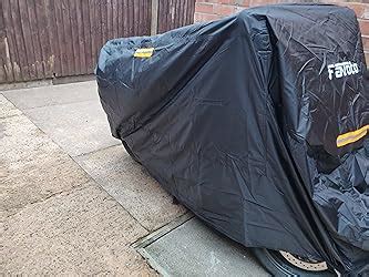 Favoto Waterproof Motorcycle Cover Xxl Motorbike Cover Cm Long Uv