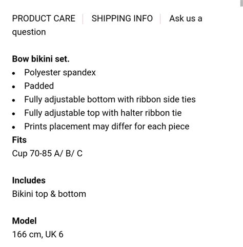 Topazette Ariel Bow Bikini Set Swimwear In White Marble Women S Fashion Swimwear Bikinis