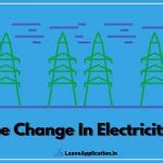 how to change name in electricity bill