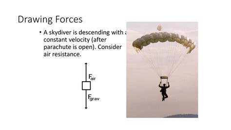 Draw A Free Body Diagram Of The System Skydiver Parachute Wiring Site