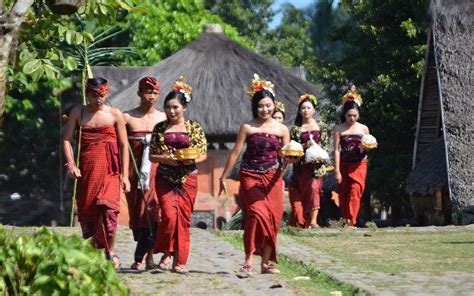 Bali Tenganan Village Traditional Balinese Village At East Bali