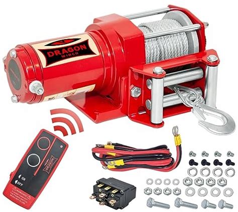 Dragon Winch Wyci Garka Elektryczna Ibs Kg Bezprzewodowy