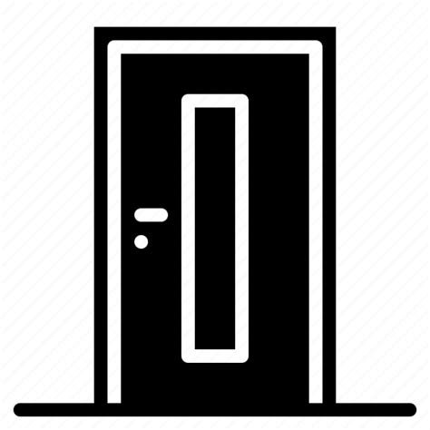 Close Door House Lock Open Icon