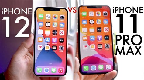 Iphone 12 Vs Iphone 11 Pro Max Comparison Review Youtube