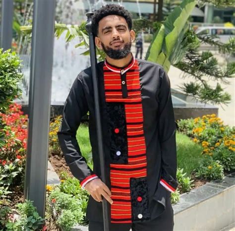 Sabona Oromo ️🖤 African Clothing For Men African Clothing Fashion