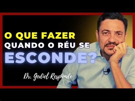 O Que Fazer Quando O R U Se Esconde Blog Gen Jur Dico