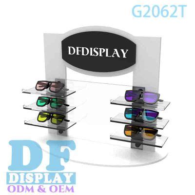 Sunglasses Display Stand Acrylic Eyeglass Holder Stand Custom