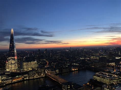 The view from Sky Garden last night : r/london