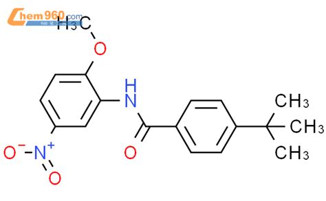 Tert Butyl N Methoxy Nitrophenyl Benzamidecas