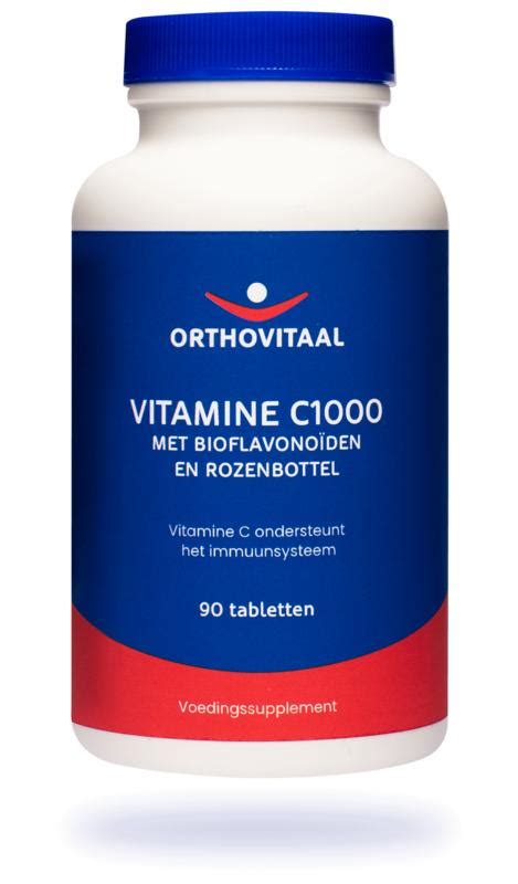 Vitamine C 1000 Met Bioflavonoiden En Rozenbottel 90 Tabletten Ortho Fit