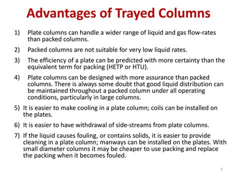 Design Of Packed Columns Ppt