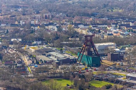 Herne Von Oben Herbstluftbild F Rderanlagen Und Bergbau Schacht