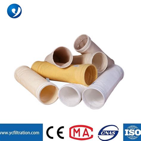 Yuanchen PPS With PTFE Mixed Fiber Filter Bag For Biomass Power Plant