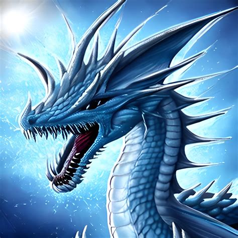 Realistic Ice Dragon done by IA : r/dragonvale