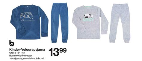 Kindervelourspyjama Angebot Bei Zeeman 1Prospekte De