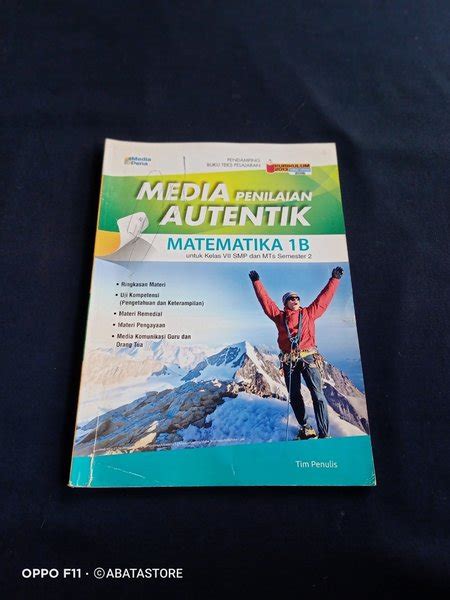 Jual BUKU MEDIA PENILAIAN AUTENTIK MATEMATIKA 1B SMP MTS KLS VII MEDIA