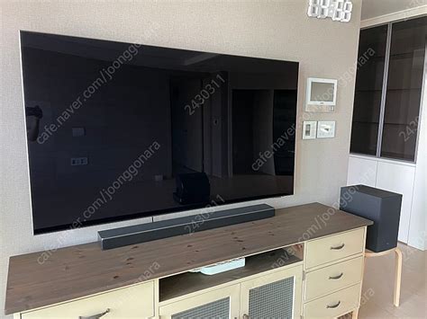 삼성 Qled Tv 4k 163cm 스위블 슬림 벽걸이 Tv 중고나라