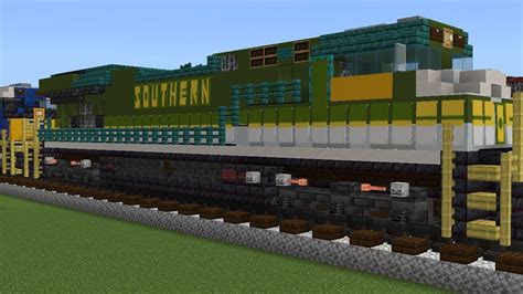 Minecraft NS 8099 Southern Heritage Unit Locomotive Tutorial Updated