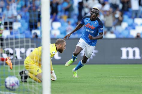 Calcio Napoli Risentimento Muscolare Osimhen In Dubbio Per Il Liverpool