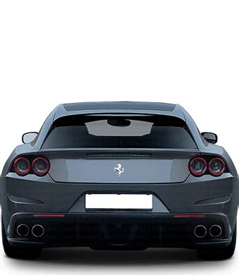 Ferrari GTC4Lusso 2016 2020 Dimensions Rear View