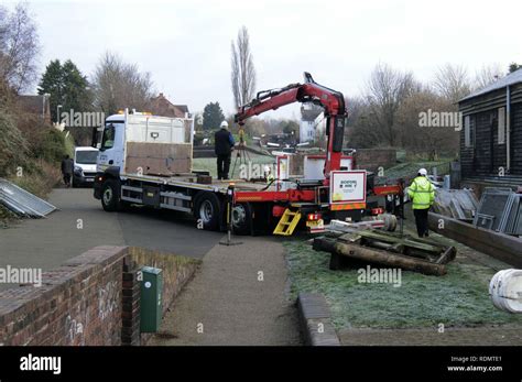 Workers Replacing Gates Hi Res Stock Photography And Images Alamy