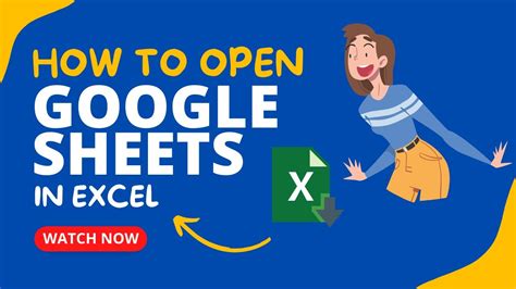 How To Open Google Sheets In Excel Youtube