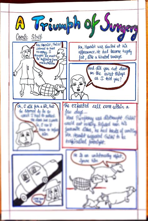 Solution Comic Strip On Triumph Of Surgery Studypool