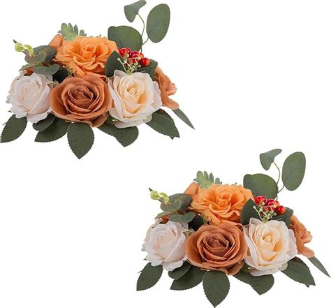 Amazon Blosmon Artificial Flowers Ball Wedding Centerpieces Pcs