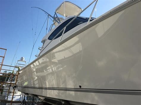 Jupiter Sportfish Boat Oxidation Removal Soul Shine Yachtworks