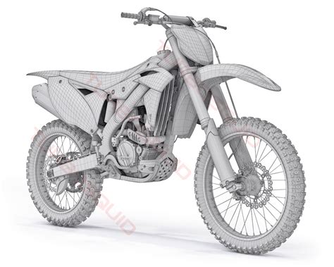 Kawasaki Kx 250 F 3d Modell 149 Obj Max Ma Lwo Fbx C4d 3ds