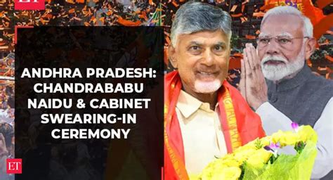 Chandrababu Naidu Swearing In Live TDP Chief Takes Oath As Andhra CM