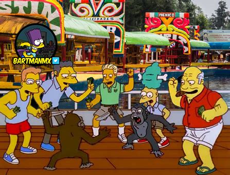 Yo Soy BartMan Simpson On Twitter Mientras Tanto En Xochimilco