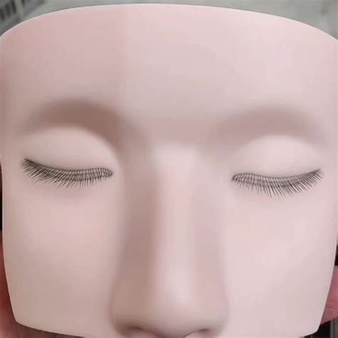 Wholesale 3d Eyelash Extension Silicone Practice Training Mannequin