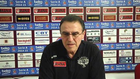 Openjobmetis Varese Umana Reyer Coach Recalcati In Conferenza Stampa