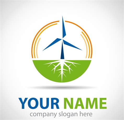 Wind Turbine Logo