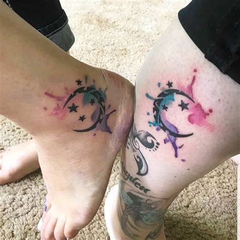 Details More Than Night Sky Moon And Stars Tattoo In Cdgdbentre