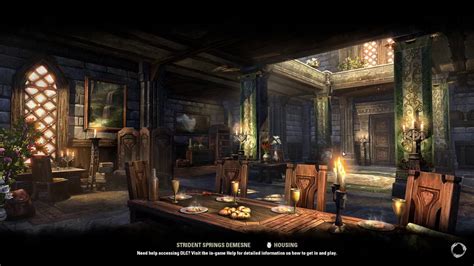 Eso Housing Strident Springs Demesne Youtube