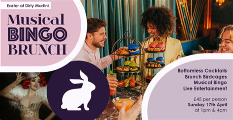 Easter Musical Bingo Brunch Live St Pauls London Bottomless Brunch