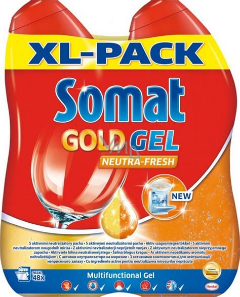 Somat Gold Gel Neutra Fresh gél s aktívnym neutralizátorom pachu 2 x