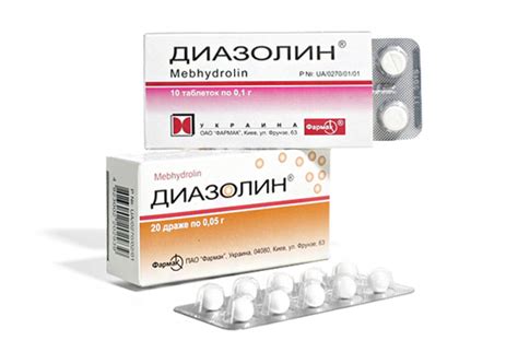 Диазолин: от чего помогает, инструкция по применению