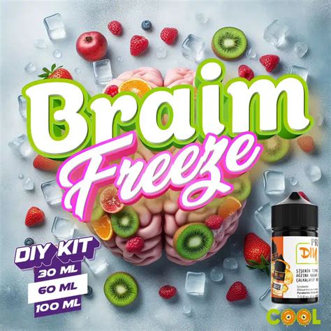 Naked Brain Freeze Ml Diy Kit Aroma Cool Kimya