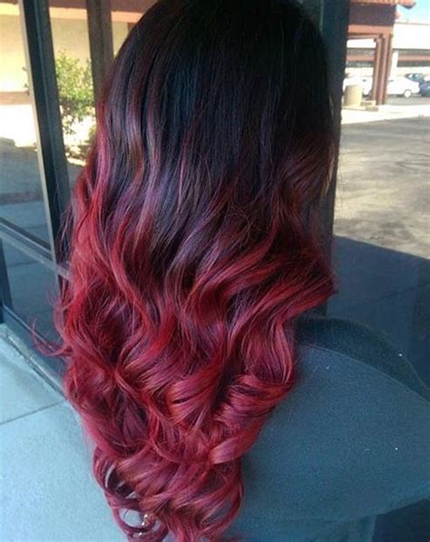 31 Best Red Ombre Hair Color Ideas Hairslondon