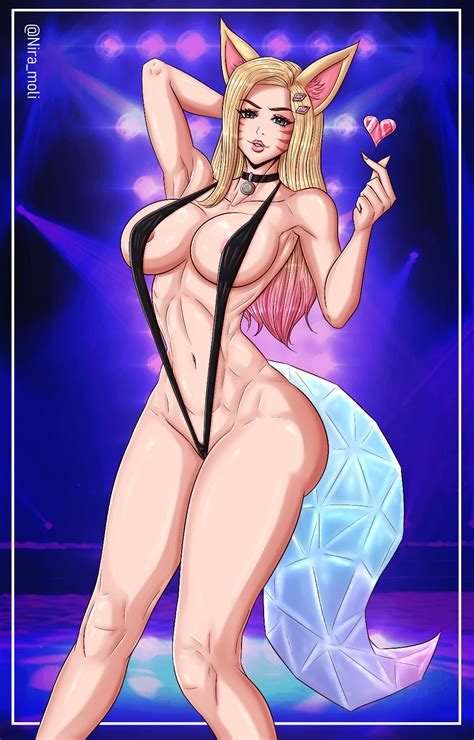 KDa Ahri Slingshot Bikini By Nira Moli Hentai Foundry