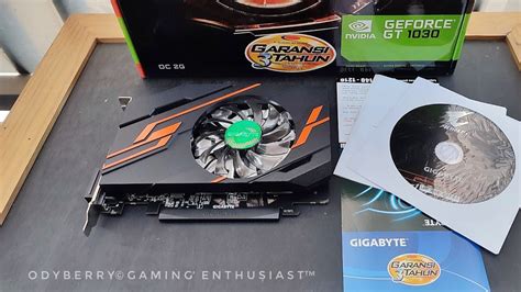 Unboxing Test 3DMark Night Raid Benchmark GIGABYTE Geforce GT 1030 OC